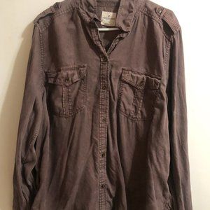 American Eagle Boyfriend Fit Button Up